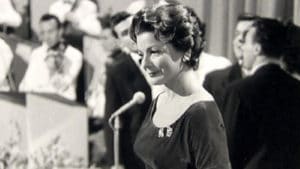 Лиз Ассия участница евровидения 1957 года из Швейцарии