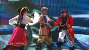 Группа «Pirates of the Sea»: участники Евровидения 2008 года из Латвии
