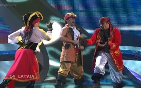 Группа «Pirates of the Sea»: участники Евровидения 2008 года из Латвии